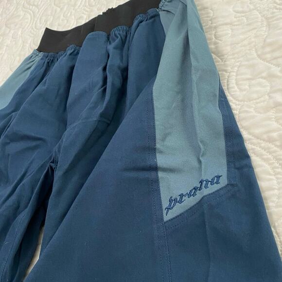 PrAna Scorpian Shorts Mens Small Blue Stretch Outdoors Hiking Nylon 9" - Picture 8 of 11